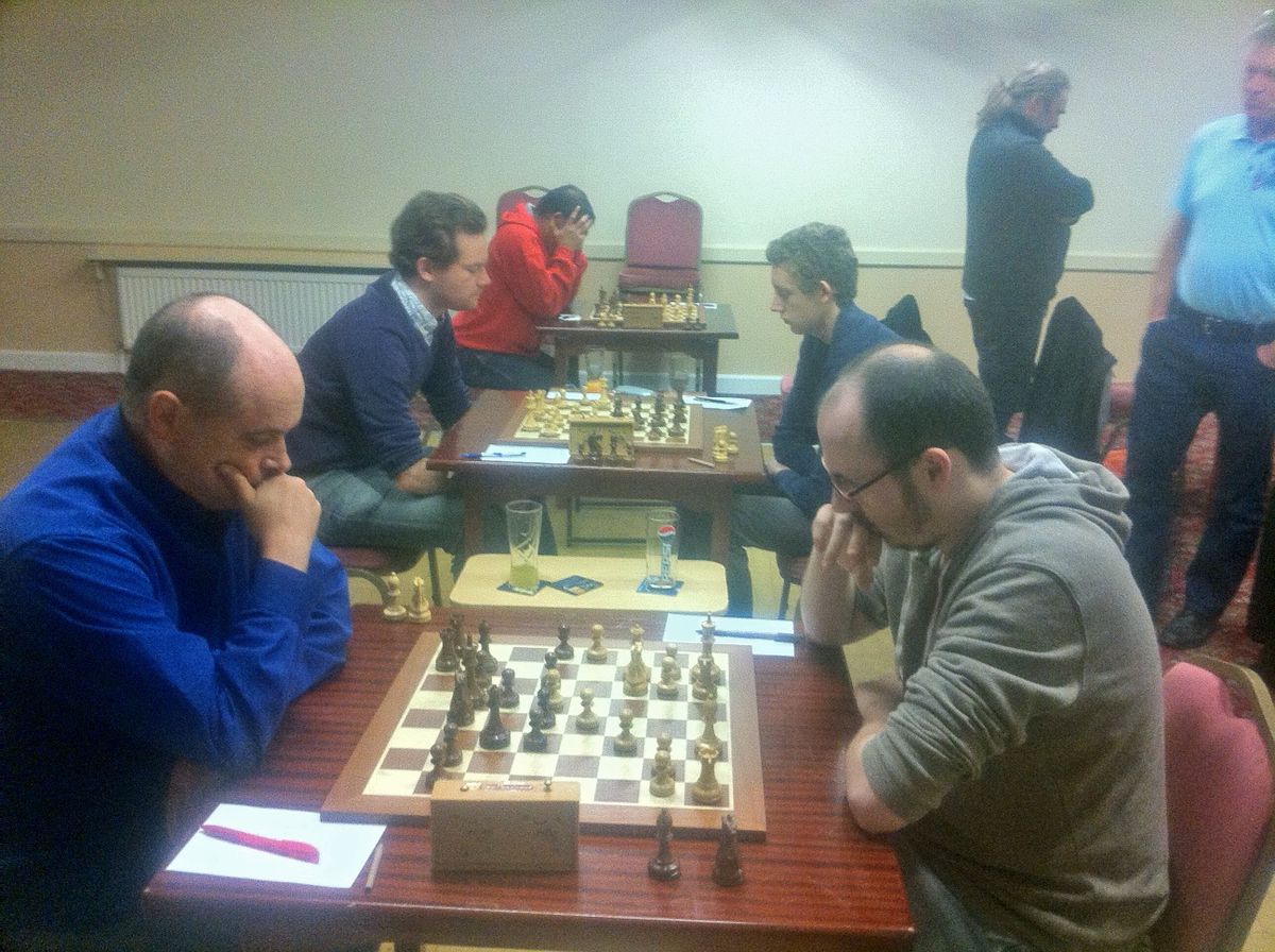 Match play at Kidderminster Chess Club