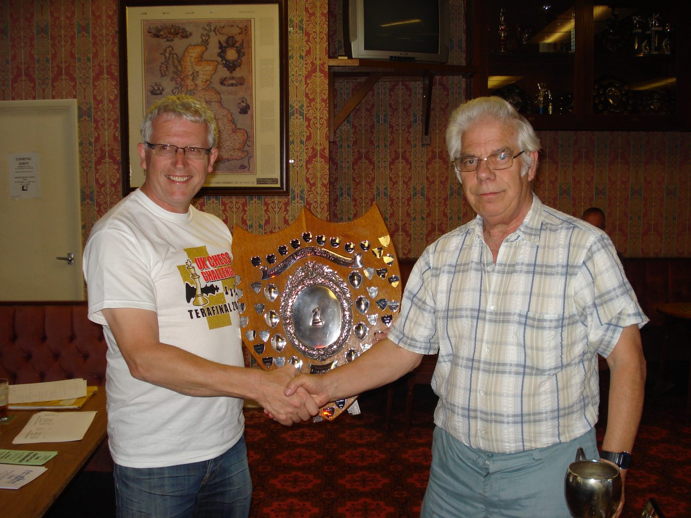 Kidderminster Chess Club prize-giving
